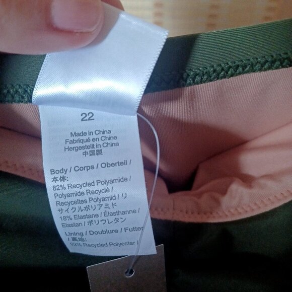 J. Crew One Piece Swimsuit Safari Green - Picture 4 of 11